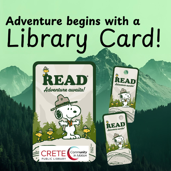 Crete Public Library Card